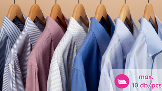 Shirts only - ironing