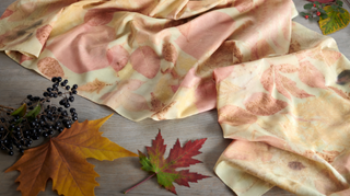 Wool, silk scarf, tie