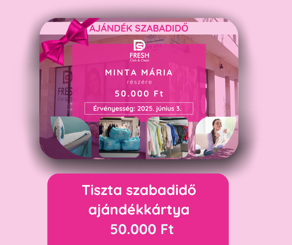 Gift card - 50.000 HUF